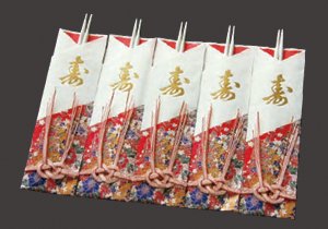 Photo1: Complimentary Chopsticks 5 pairs of Yuzen chopsticks