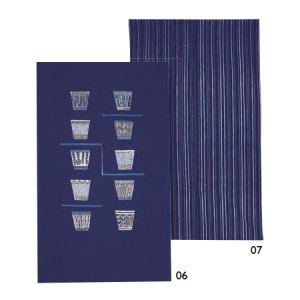 Photo1: Aizome (Indigo-dyed) Noren Curtain