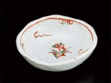 Photo: Kaiseki Serving Dish Small Size 手描朱呉須花絵豆皿