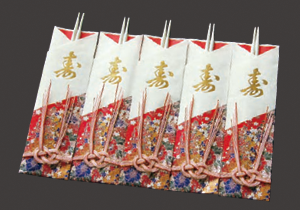 Photo1: Complimentary Chopsticks 5 pairs of Yuzen chopsticks (1)