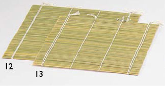 Photo1: Bamboo Mat for Sushi Rolls (Large) (1)